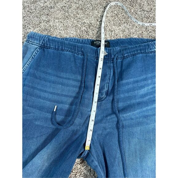 Liverpool The Rascal Tie Front Jean Tapered Leg Button Fly Cotton Vernon 16/33 - Picture 11 of 14